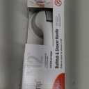 Safe-er-Grip Safe-er-Grip Changing Lifestyles Suction Cup Grab Bars for Bathtubs & Showers; Safety Bathroom Assist Handle, White & Grey, 12 inches