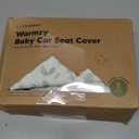 KeaBabies Winter Car Seat Cover Baby, Newborn - Universal Fit Infant Carseat Covers Baby Girl, Boy, Breathable, Lightweight Blanket, Easy to Use Stroller Canopy, Rain, Wind, Sun Shade (Laurel)