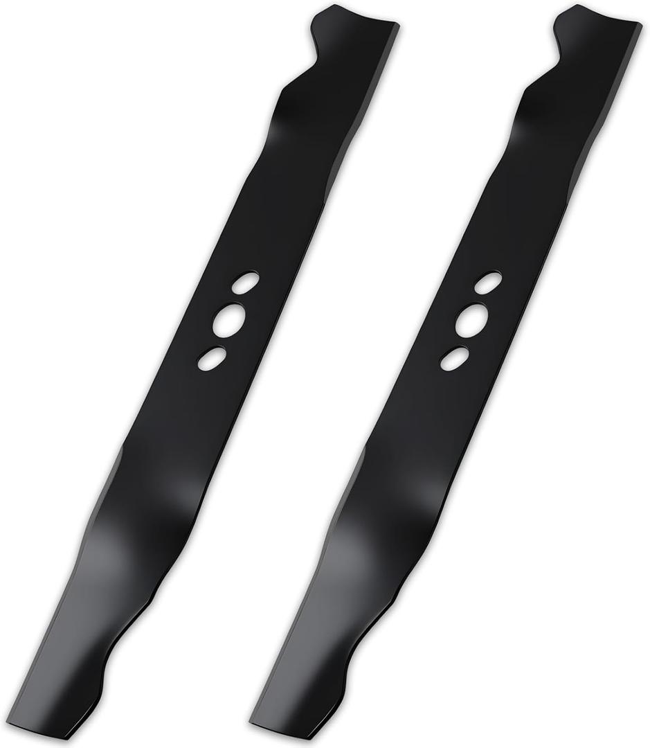 HQPASFY 2105300125A Lawn Mower Blade, Fit for MNA152505 MNA152701, Blade Compatible with Hyper Tough 20" Lawn Mower Deck, 2 Pack