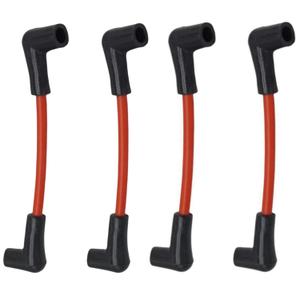 GlckMarine 18-8816-1 4 Pcs 6" Marine Spark Plug Wires fit Johnson Evinrude OMC Engines Replacement for 582365 ZF478V Boat Accessories