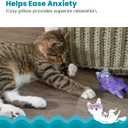 Catstages Purr Pillow Cat Toy Plush Cat Toy with Touch-Activated Purr for Calming Cats & Kittens
