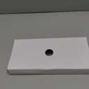 KOTEMON Acrylic Tilted Computer Keyboard Stand for Compact Keyboard, 78 Keys Keyboard, with White Silicone Strip, 11.8 Inch Width