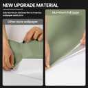 Green Peel and Stick Wallpaper Green Contact Paper for Cabinets and Drawers, Self Adhesive Removable Vinyl Film Stick Paper, Easy to Apply Bedroom Decorative Table and Wall Reform 15.7" x 236.2"