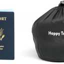 C CUSHION LAB Travel Pillow, Award-Winning Patented Ergonomic Design for Chin & Neck Support Memory Foam Neck Pillow, Compact Airplane Pillow for Traveling, Flight, Car (Navy, Large)