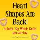 Honey Nut Cheerios Cereal, Limited Edition Heart Shapes, Affirmations Box, Heart Healthy, Gluten Free, Giant Size, 27.2 oz (EXP 04/19/26)