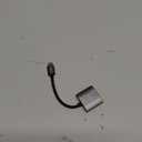 USB C to Dual USBC Headphone and Charger Adapter, USB C Splitter 1 in 2 Out Male to Female Audio Dongle Cable with 60W Fast Charging for iPhone 16/15, Samsung Galaxy S25/S24/S23