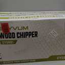 SEYVUM Wood Chipper, 15-Amp 1.8" Cutting Diameter, Electric Wood Chipper & Shredder with 45L Collection Bag and Push Stick, Efficient Mulcher for Yard Waste and Branches, 18:1 Reduction