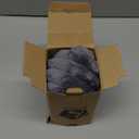 Kevin Textile Soft Plush 14x36 Inch Long Lumbar Pillow Cover 1 Pack, Luxury Fluffy Faux Fur Striped Flannel Rectangle Body Cushion Case for Couch Sofa Chair Bed Home Decor, Dark Grey