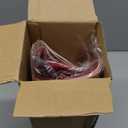 Layhit 20 Pcs Valentine's Day Heart Placemats and Coasters Set Include 10 Love Placemats 10 Heart Coasters Vinyl Washable Valentines Table Decorations for Wedding Anniversary Party (Red, Gold)