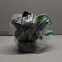 Der Rose Fake Plants Artificial Plants Indoor with Black and White Striped Pots for Room Home Bathroom Bedroom Kitchen Decor