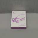 Kids Bluetooth Headphones, Wireless Kids Earbuds with 85dB Volume Limit, Bluetooth5.3, Air Conduction Open-Ear Headphones, 20-Hour Playtime, with Built-in Mic for Toddlers, Boys and Girls (Purple)