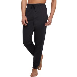 Hanes Men's Jogger Sweatpant with Pockets, Black, Large