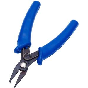 Beadthoven Split Ring Opening Pliers Tweezers Opener Tools Jewelry Making Tools Jump Ring Jewelry Pliers for Opening Split Ring or Key Chain Gunmetal Color 140mm