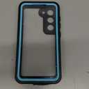 Temdan for Samsung Galaxy S23 Case,Waterproof Built-in Lens & Screen Protector[Full Body Shockproof][12 FT Military Drop Proof][Dustproof][IP68 Underwater] Case for Galaxy S23 5G Blue