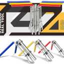 Hydraulic Seal Installation Tools, Hydraulic Cylinder Piston Repair Seal Kit, U-Cup Rod Seal Installation Tool Kits Upgraded Seal Twistor Install Tool Set (3 PCS)