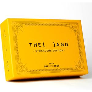 {THE AND} Strangers Edition - Conversation Starter Card Game - Fun Getting to Know You Game - Ice Breakers to Reduce The Space Between You and a Stranger - Questions to Make a Friend by The Skin Deep