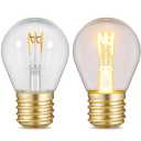 Aurelema 4.4 x 2.7 Inch Large Portable Bulb Lamp USB Rechargeable Table Lamp Cordless LED Decor Night Light Bulb Filament for Mood Lighting Room House Decor, Without Charger Charging Cable