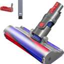 Coodss Soft Roller Cleaner Head Compatible with Dyson V8 V10 V11 V15 Vacuum Cleaner, Fluffy Head Replacement for Hardwood, Vinyl Floor, Carpet