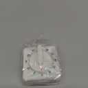 White Timer Clock Square 60-Minute Mechanical Kitchen Timer Wind up Timer Visual Cooking Clock with Loud Alarm No Batteries Required Ideal for Cooking Baking and Kitchen Thermometers and Timers