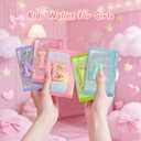Kids Wallet for Girl Birthday Gifts for Girls Small Girls Wallet for Kids with Coin Pocket Toddler Girl Gifts Stuff (J, Colored)