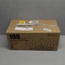 Brightown 100 Feet C9 Christmas String Lights, Outdoor Christmas Lights with 100 Clear C9 Light Bulbs for Outdoor Patio Room Christma Party Backyard Decoration, Glass Bulb, White Line