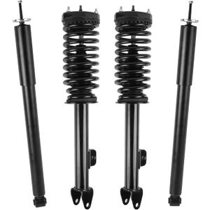 MOSTPLUS 172248 5797 2x Front Complete Strut Spring Assemblies Compatible for 2005-2010 Dodge Charger Magnum Chrysler 300 (Front and Rear Struts(Set of 4))