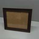 8x10 Picture Frame, High Definition Glass for 8 x 10 Photo Frame, Vintage Picture Frames 8x10 Rustic Distressed Pattern, Wall and Tabletop Display, Brown 1Pack