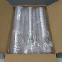 16 oz Clear Plastic Cups with Lids and Straws 100 Pack Iced Coffee Cups with Lids for Smoothie Iced Coffee Disposable Coffee and TO-GO Cups for Cold Drinks, Milkshake, Bubble Tea