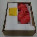 Metal Chicken Feeder with 4 Ports, 30 lbs Metal Poultry Feeder, Height Adjustable Weatherproof Feeding Box for Chickens, Geese, Ducks, Turkeys, Quails (30lbs-4 Ports)