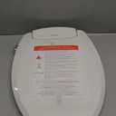 Brondell Bidet Toilet Seat, Non-Electric Swash Ecoseat, Fits Elongated Toilets, White - Dual Temperature, Dual Nozzle System - Bidet with Easy Installation