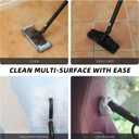 Heavy-Duty Steam Cleaner - 1500W Multipurpose Handheld Floor Steamer with 22 Accessories 16ft Cord for Home, Car Detailing, Tile, Grout, Carpet, Wallpaper, Upholstery, Window, Deep Cleaning