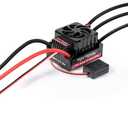 60A Waterproof Brushless ESC, 2-3S LiPo Sensorless Speed Controller for 1/10 RC Car, Truck, Buggy, Truggy, Pre-soldered XT60 & 4.0mm Bullet Connectors, 32-bit MCU - T10 Series