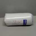 Bedluxe Leg Pillow Elevation Blood Circulation, Wedge Pillow for Legs Swelling, Leg Elevating Wedge Pillow for After Surgery, Foot Knee Pillow for Leg Rest, Sleeping, Memory Foam Top, 8in, White/Grey