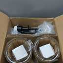 Battery Operated Wall Sconces Set of 2, Rechargeable Sconces with Remote