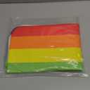 Rainbow Bath Mat, Bathroom Rug, Washable Microfiber Soft Doormats Shower Mat, Rainbow Home Decor Non-Slip Super Absorbent