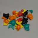 Weewooday 20 Pieces Artificial Moving Fishes Plastic Floating Fishes Lifelike Fish Ornament Aquarium Decorations for Fish Tank (Jellyfish and Seahorses)