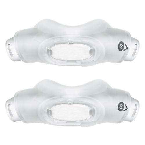 2 Packs Replacement Nasal Cradle Cushion for Airfit N30i - Nasal CPAP Mask Cushion - Quiet Venting & Comfortable and Soft (Small)