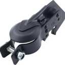 1.5" Inlet Black Silencer Weather Cap Muffler Flap Rain Cap 35225 3068243R91 PM89415A Compatible with Massey Ferguson John Deere Ford New Holland Allis Chalmers Tractors Skid Steers Dozers