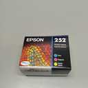 EPSON 252 DURABrite Ultra Ink Standard Capacity Color Combo Pack (T252520-S) Works with WorkForce WF-3620, WF-3640, WF-7110, WF-7610, WF-7620, WF-7710, WF-7720, WF-7210