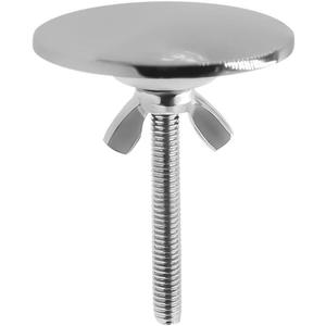 Kitchen Sink Hole Cover, TTZEZE Faucet Hole Cover Stainless Steel Kitchen Sink Tap Hole Plate Stopper Cover Blanking Metal Plug for Leakage Prevention (Silver)