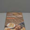 200 Pcs Parchment Paper Sheets, 9x13 In Non-Stick Precut Baking Parchment for Baking, Grilling, Air Fryer, Steaming, and More (Unbleached) - Quarter Sheet Size, Perfect for Bread, Cakes, Cookies