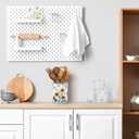 Kitchen Decorations Utensil Holder Acrylic Utensil Crock Spoon Kitchen Organizer for Countertop Coffee Spoon Holder Jar for Cooking Tools(Sunflower)