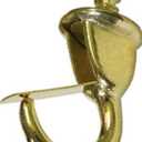 Hillman 122242 Safety Hook, Brass, 1.25-in, Pack of 1 - Quantity 10