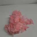 HRX Package Organza Bags Blush Pink 5x7 inch 100pcs, Mesh Jewelry Pouches Candy Bags Drawstring Empty Sachet for Wedding Baby Shower Party