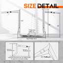 1 1/2 Inch 14" Rise 2024-up Street Glide Handlebar Ape Hangers, Chrome