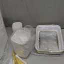 9PCS Bathroom Accessory Set, White Bathroom Set, Bathroom Accessories Set Complete with  Can, Toothbrush Holder, Soap Dispenser, Toilet Brush, Bathroom Decor