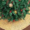 Mr. Pen Christmas Tree Skirt, 48 inch, Gold Christmas Tree Skirt Gold