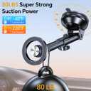 Coolpow for MagSafe Car MountWindshield+Vent+Dash Magnetic Phone Holder for Car Phone Holder Mount Cell Phone Holders for Your Car Accessories Gifts for Mothers Day Phone Holder for iPhone 17 16 15