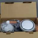 Umatoll Colorful Lighting Baby Balance Bike Toys for 1 Year Old Boys Gifts, Adjustable Seat Baby Walker, One Year Old Boy Birthday Gifts, 12-24 Months Toddler First Ride on Toys (Black)