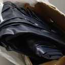 KNZZO Full Air Mattress with Built-in Pump, 18" Top Inflatable Mattress with Waterproof Flocking Fabric, Three-Minute Quick-Inflatable Bed. Portable Blow Up Mattress for Home, Outdoor and Guests (Blue)